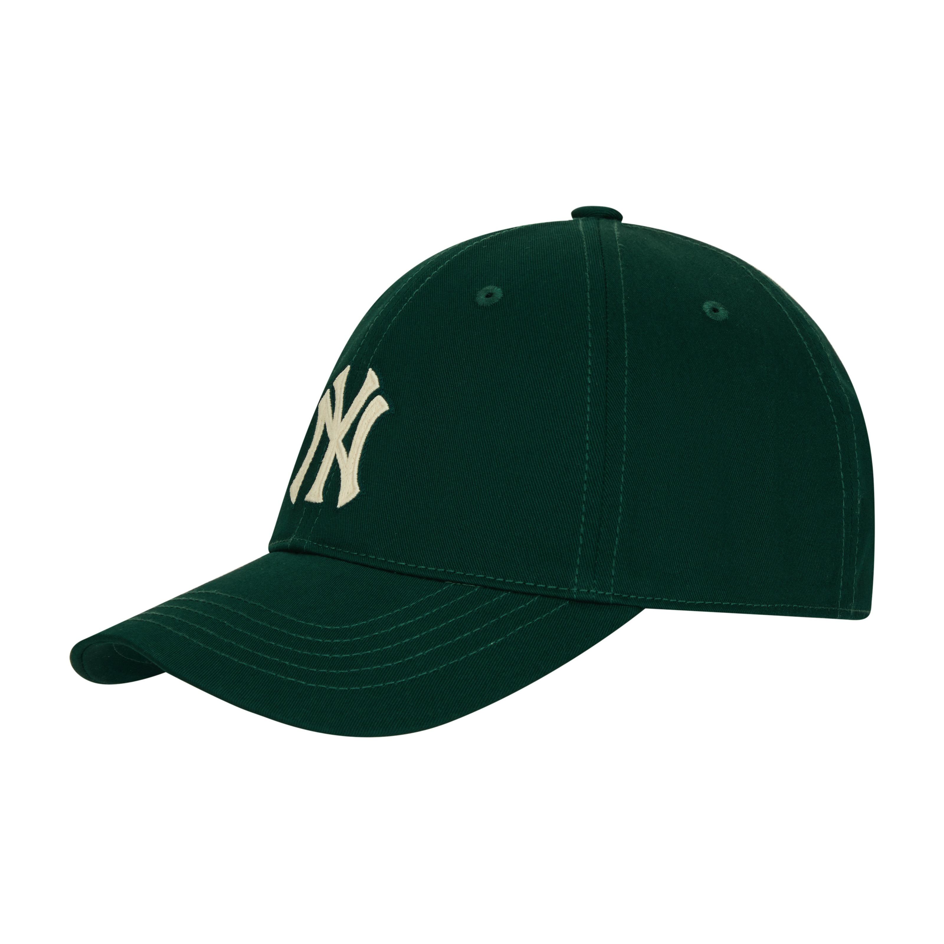 Хлопковая бейсболка MLB Унисекс Зеленая Модная 3ACPB064N-50GND F зелёный