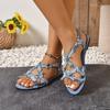 2025 Summer New Sandals Women Casual Comfortable Sandals Women Heels Footwear Designer Shoes Lightweight Sandals Woman