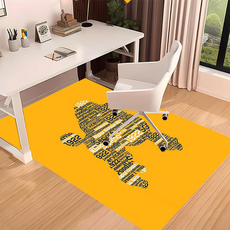 Sigma SGR Gamma Rho2 Printed Absorbent Washable Carpet, Non-Slip Bathroom Mats, Kitchen Rugs, Yoga Mat,Living Room Entrance, Camping Picnic Rugs