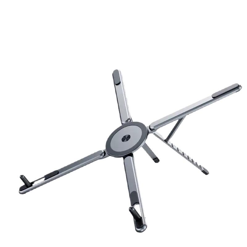 Portable Multi-Functional N52 Magnetic Aluminum Phone & Tablet Holder Stand