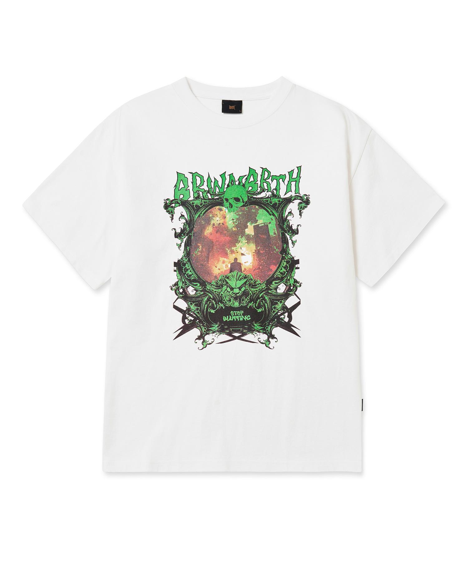 Brown Bless Bluffing Tee - Off White Off White/S