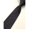 Daks 100  Silk Slim Tie Solid Gray Dmf1acf1010g1