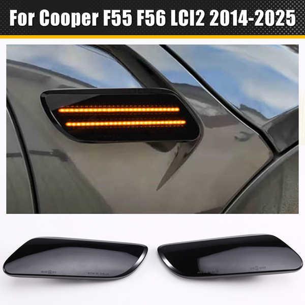 1 Pair of Side Marker Lights for 2014+ BMW Mini Cooper F55/F56 LCI2