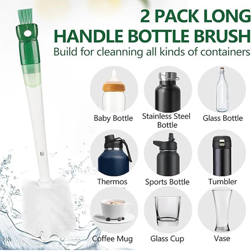 5 In 1 Mother-child Baby Bottle Cup Cleaning Brush Feeding Clean Tool Set Water Bottle Cleaning Brush Cleaning Tool Accessories