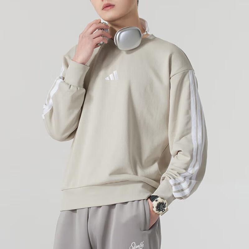 Adidas Men's Loose Fit Crewneck Sweatshirt JE6377