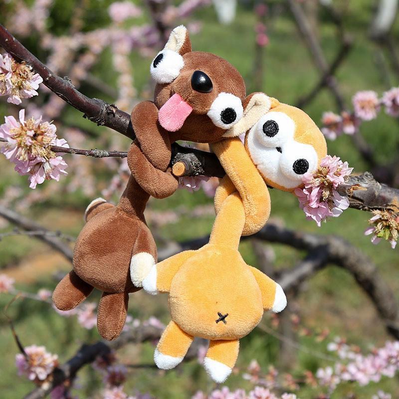 Cute Animal Plush Toy With Short Pile Fur For Girls And Boys Gift