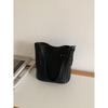 Women's 2026 Retro Korean Hollow Weave Tote: Versatile Large Capacity Fashion Bucket Bag