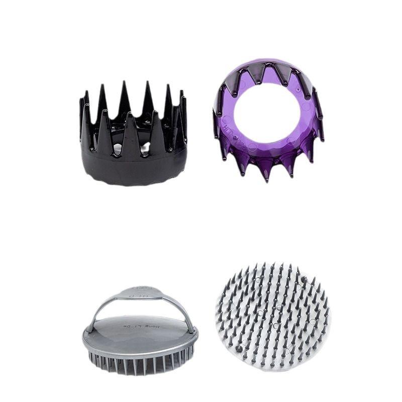 Silicone Scalp Massager Shampoo Brush - Soft Adult Head Scratcher & Cleaning Comb