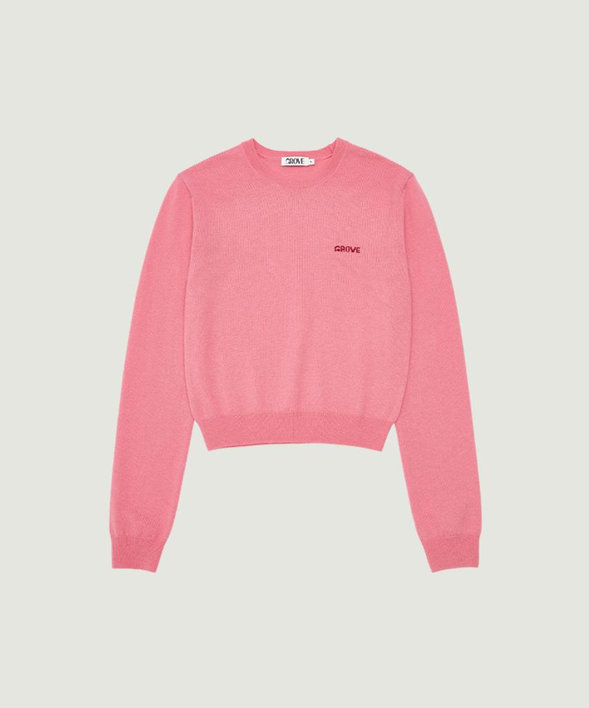 GROVE Elena L/S Knit (Pink)