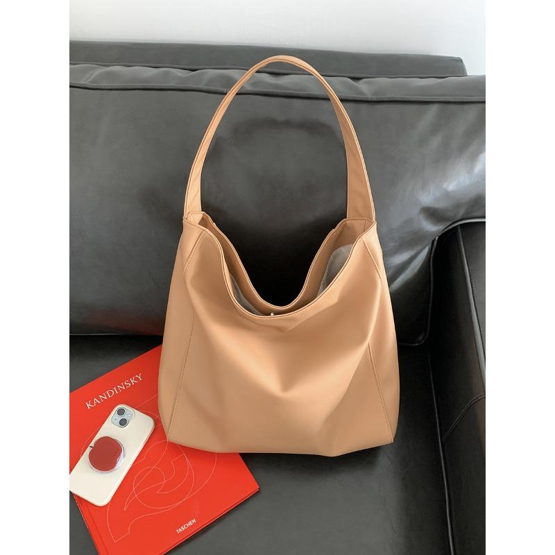 

Новая простая черная сумка-тоут из мягкой кожи, большая вместимость, женская сумка для поездок на работу, сумка через плечо для студентов колледжа, модная абрикосовый