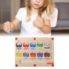 Board Games Math Enlightenment Montessori Wooden Color Matching Learning Toy