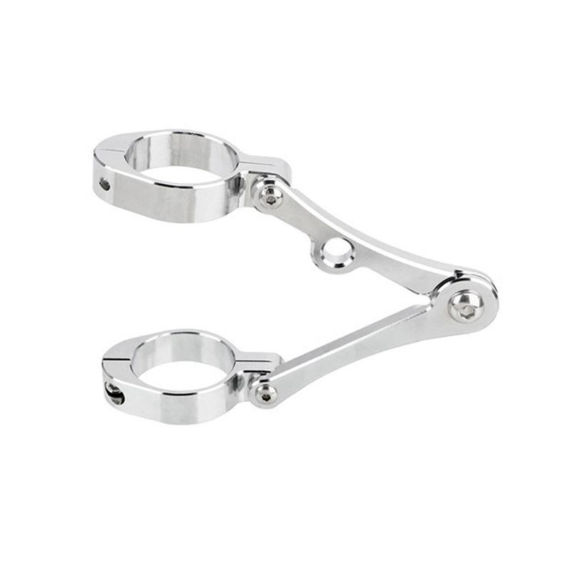 Motorbike Modified Accessories Adjustable Headlight Fork Mounting Brackets Motorcycle Headlight Bracket Head Lamp Holder