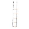 Kids Rope Ladder 5 Steps Kids Wooden Swing Rope Ladder Hanging Ladder for Kids Climbing Game