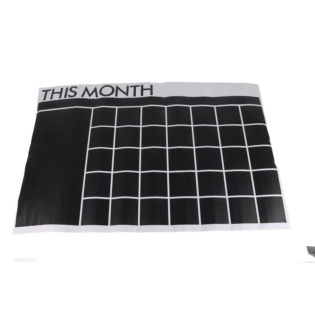 Blackboard Wall Sticker  Production PVC Chalkboard Calendar Whiteboard Stickers for Classroom Hom