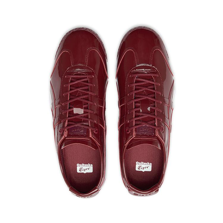 ONITSUKA TIGER MEXICO 66 Abrasion Resistant Low Top Casual Shoes Unisex Burgundy Sneakers 1183C527-600