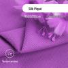 Moisture-Wicking Silk Pique Sportswear Fabric for Summer