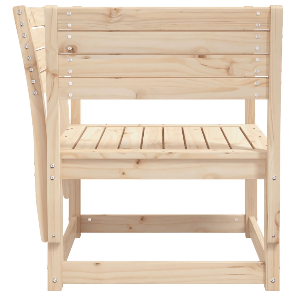Garden Chair Solid Pine Wood