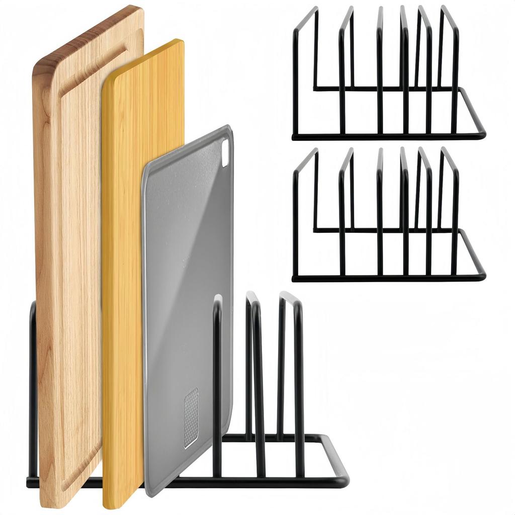Multi Layer Chopping Cutting Board Holder Pot Lid Organizer Rack Shelf Stand Kitchen Storage Holder Space Saving