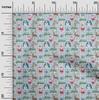 Cotton Flex Grayish Blue Fabric Christmas Christmas Sewing Fabric By The Yard Printed Diy Clothing Sewing Supplies 40 Inch