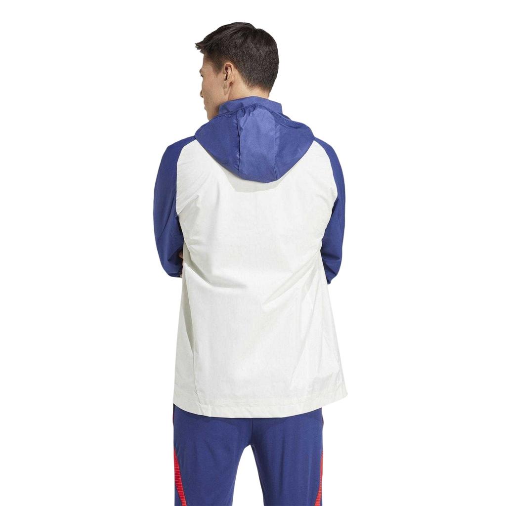 adidas Herren Olympique Lyonnais Tiro 24 Wasserdichte Jacke