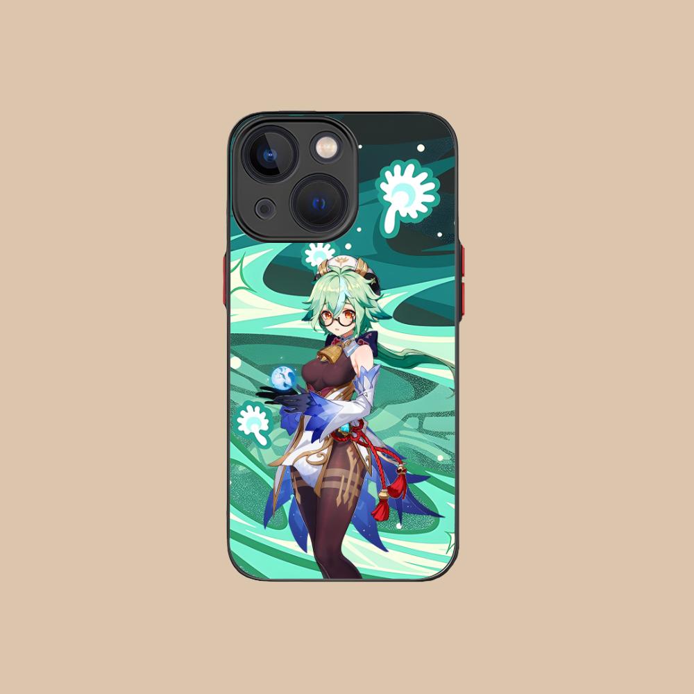 

Game GI Sucrose Silicone Mobile Phone Case for iPhone 17 16 15 14 13 12 11 X XR XS Air Pro Max Plus Mini Colorful Cover iPhone XS Max