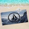 V-Volcoms LOGO Beach Towel Colorful Bath Towels for Girl Microfiber Quick Dry Sand Free Beach Yoga Spa Gym Pool