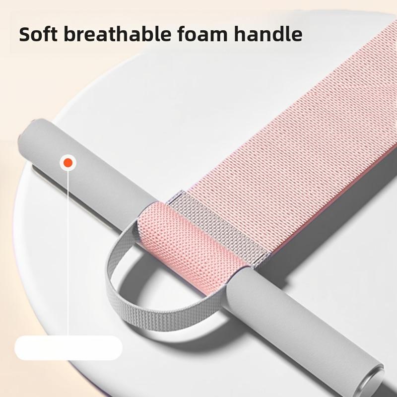 1pc New Multi-Functional Fabric Foot Pedal Resistance Band, Yoga Assistance Pull Rope, Sit-Up Training Leg Stretching Band