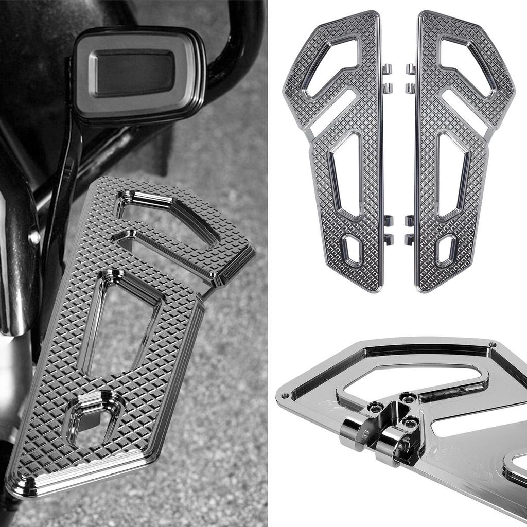 Large Motorcycle Foot Pegs for Harley Street Glide & Road King