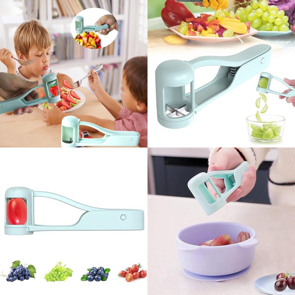 Modernes Schlichtes Design Traubenschneider Traubenschneider Mit Edelstahlkonstruktion In Hellblau