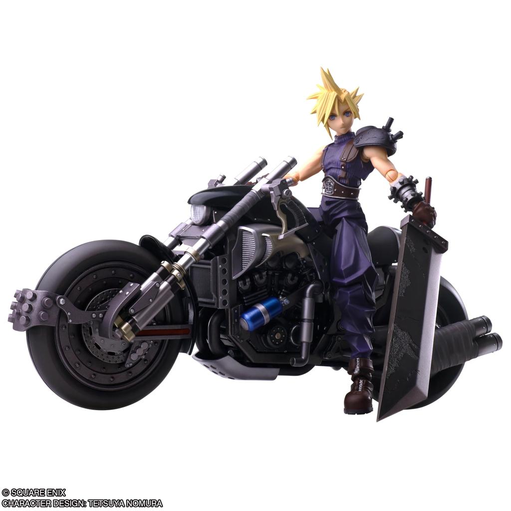 FINAL FANTASY VII BRING ARTS Strife PVC painted action figure <Cloud & Hardy-Daytona>