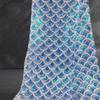 Laser Embroidery Mesh Gauze Sequin Mesh Lace Fabric  Performance Clothing Fabric
