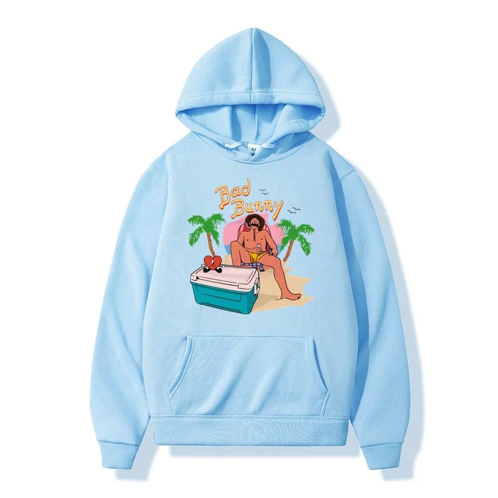 Hot Bad Bunny UN VERANO SIN TI  Unisexs Hoodies Women/Men Hoodie Unisex Oversized Harajuku Y2K Streetwear Fashion Hip Hop Clothing