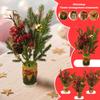 Christmas Flower Arrangement Decorations Man Elk Atmosphere Layout Christmas Tree Tabletop Decoration Props