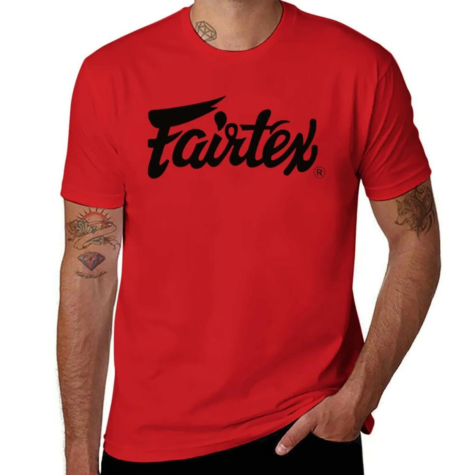 

Спортивна нашивка від Fairtex Футболка милий одяг бавовняні футболки з принтом чоловічі високі футболки XL