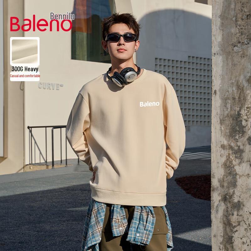 Baleno Men's Loose Fit Round Neck Sweatshirt