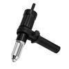 Liuqiang Electric Rivet Gun Conversion Kit with Multi-Specification Guide Nozzles