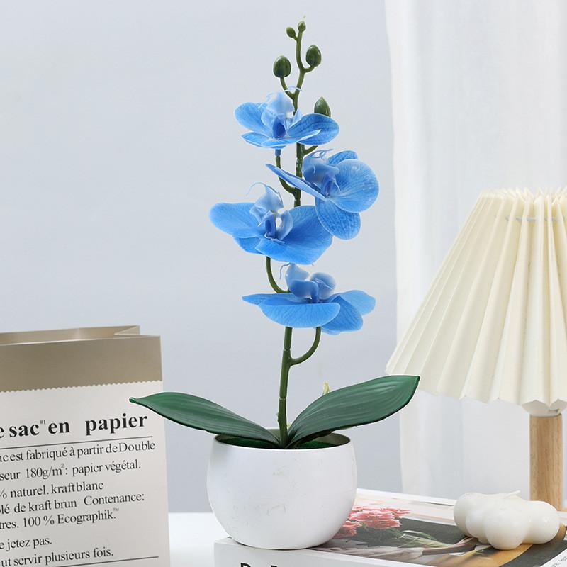 Aphrodite Simulation Phalaenopsis Flower Bonsai Home Living Decoration Room