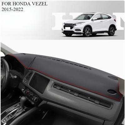 FOR HONDA VEZEL 2015- Car Dash Mat Dashmat Dashboard Mat Cover Sun Shade Dash Board Cover Carpet  Accessories