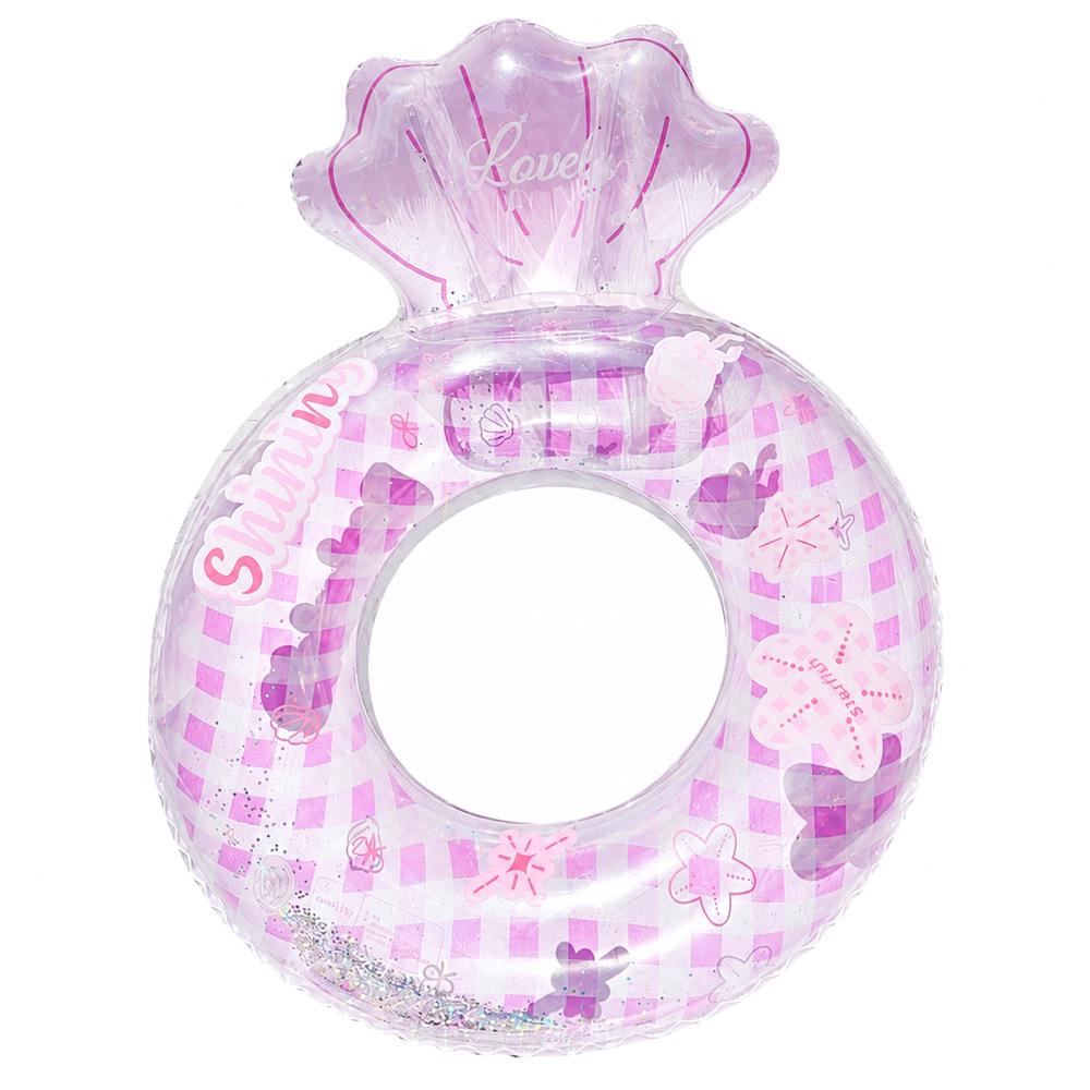 Xiaolü Verdickter Meerjungfrauen Achsel-Schwimmring: 110cm Erwachsenen Schwimmring mit Fischschwanz-Design