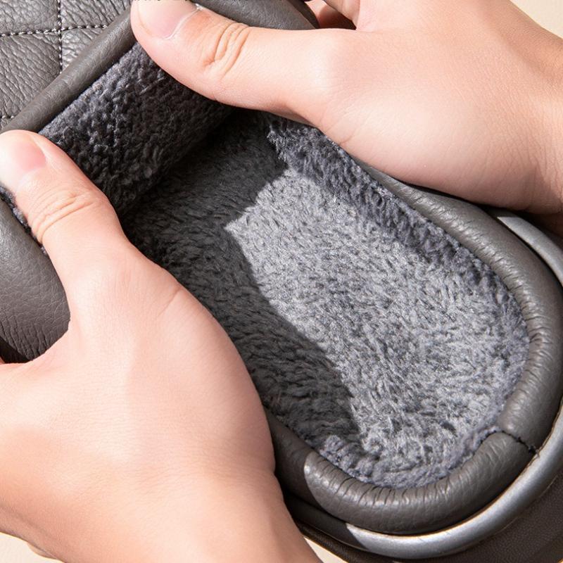 New Men's Cotton Slippers for Indoor Home Use, Men's Cotton Slippers for Men