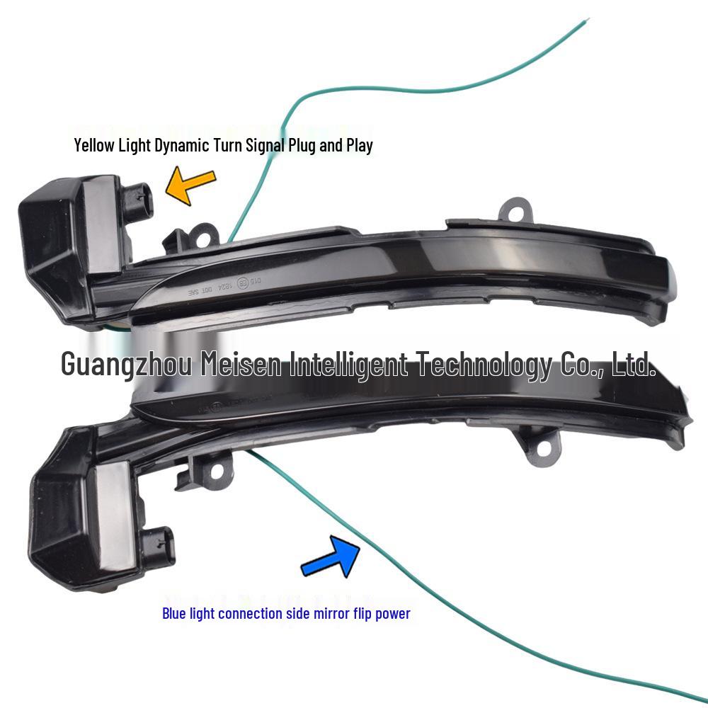 Dynamic LED Turn Signal Indicator for 2007-2014 Jaguar XK/XKR X150 Rearview Mirror