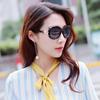 New Sunscreen Glasses Women's Sunglasses Round Face Sunglasses Sunglasses Women's UV Protection Large Frame Square Face Frame