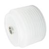 Hole Saw Dust Bowl Collector 125mm Silicone Transparent Bottom Cover with Spring for Drilling