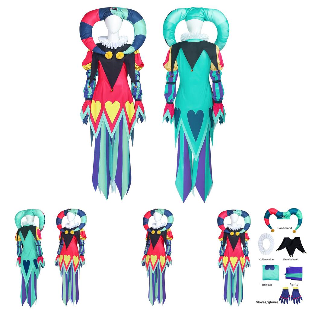 Hazbin Hotel Fizzarolli Cosplay Costume With Polyester Fabric For Anime Fans