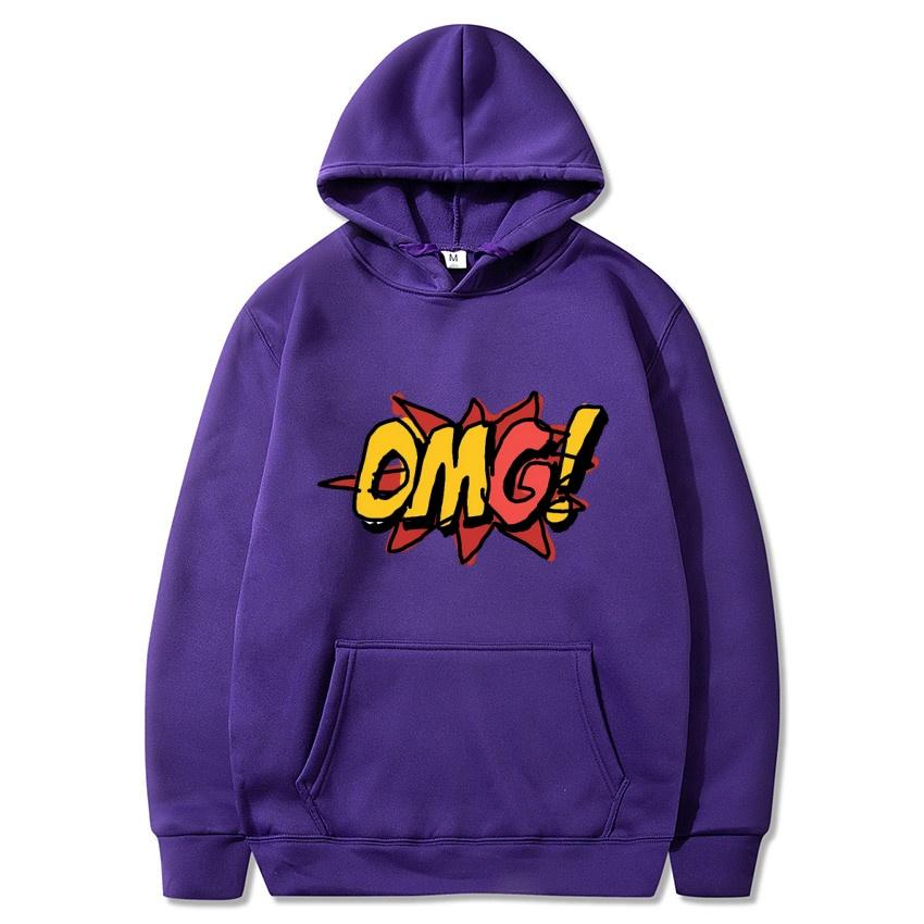 My God 2025 Autumn/Winter Printed Hoodie, Daily Casual Pullover, Classic Top, Harajuku Street Wear, Fashionable Warm Hoodie