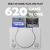 PS1 Mini Game Console Two Game Controllers AV Video Output Built-in 620  Games Support Two Players