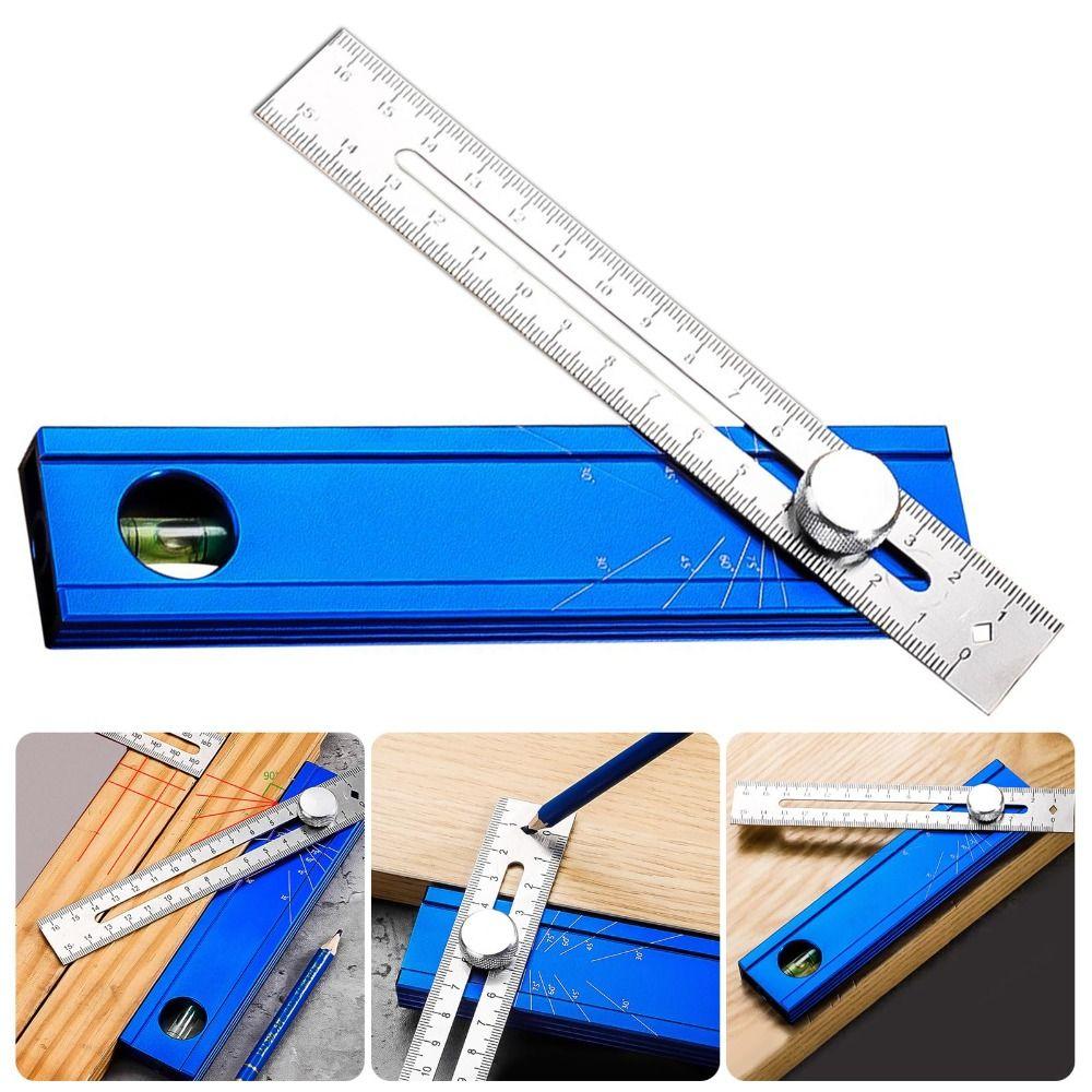 Aluminum Zinc Zinc Alloy Scriber Marking Tools Adjustable Knob Precise Leveling Tools  Door Installation