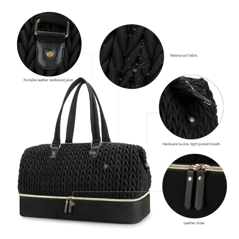 Spacious Two Tie Diaper Bag with Multifunction Compartments multifunction Large mother Diaper Bag Upgrades for Moms Travel