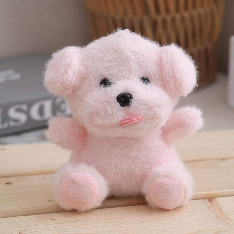 Long Hair Plush Dog Keychain With Soft Pp Cotton Filling For Kids And Adults