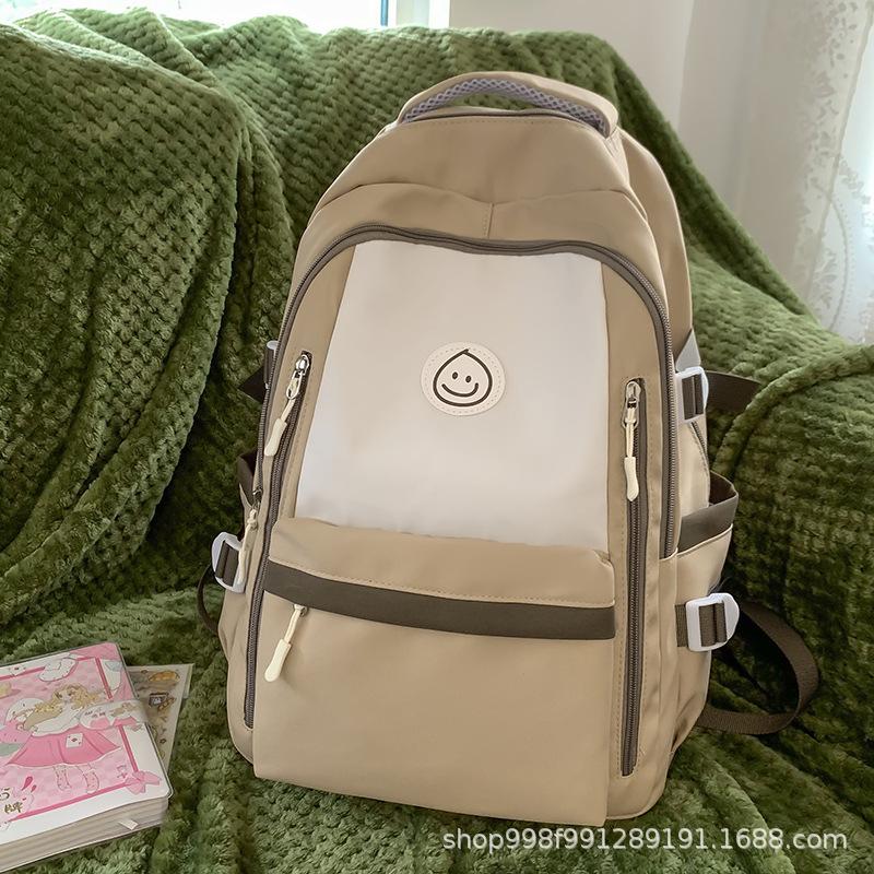 School Bag Female College Student College Style High School Student High Quality Fashion Junior High School Student Primary School Student Backpack